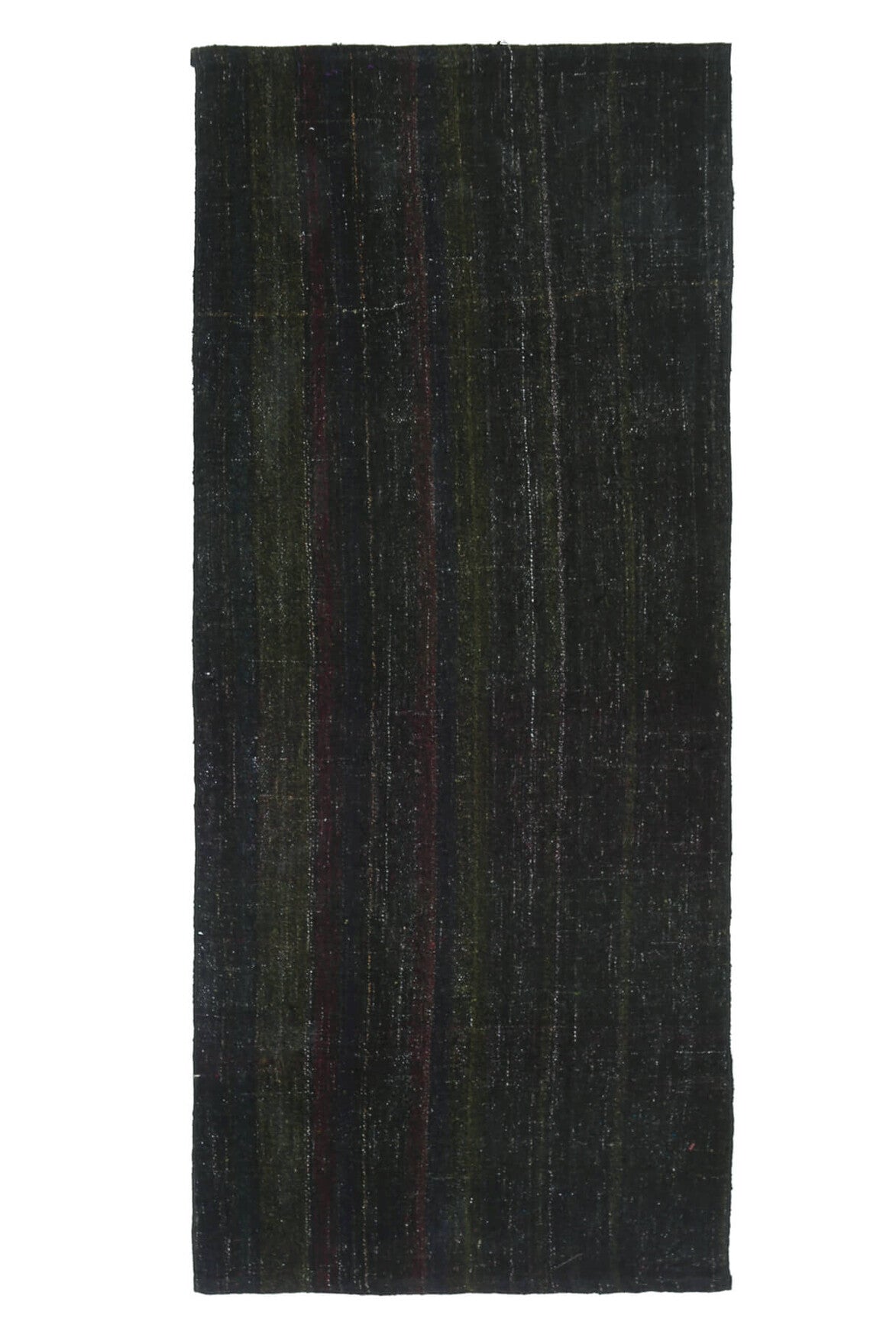 El yapımı vintage yolluk 97x231 cm düz desenli yün - açık alan görünümü