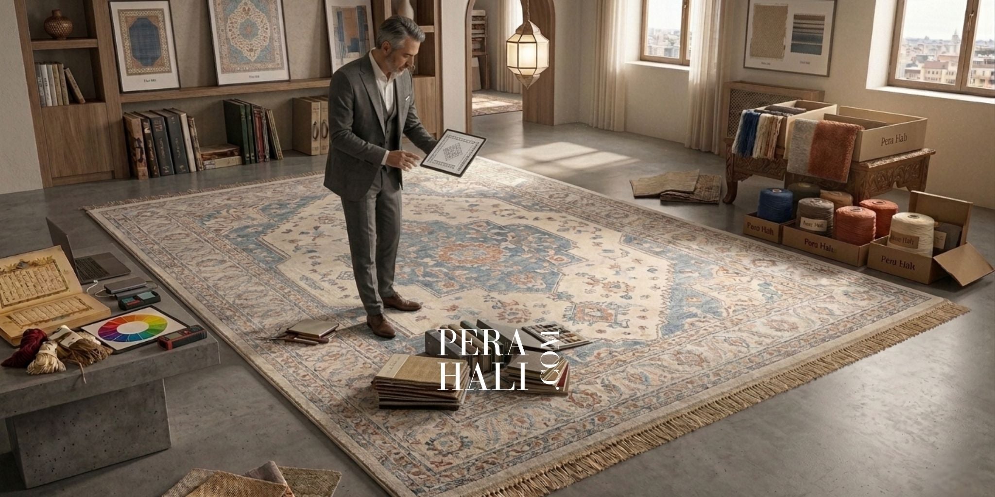 Saray İhtişamını Yaşatan Özel Ölçü Pera Halı Çeşitleri