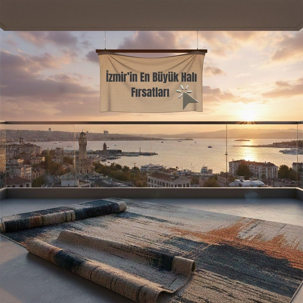 İzmir'in En Büyük Halı Fırsatları - Ücretsiz Teslimat