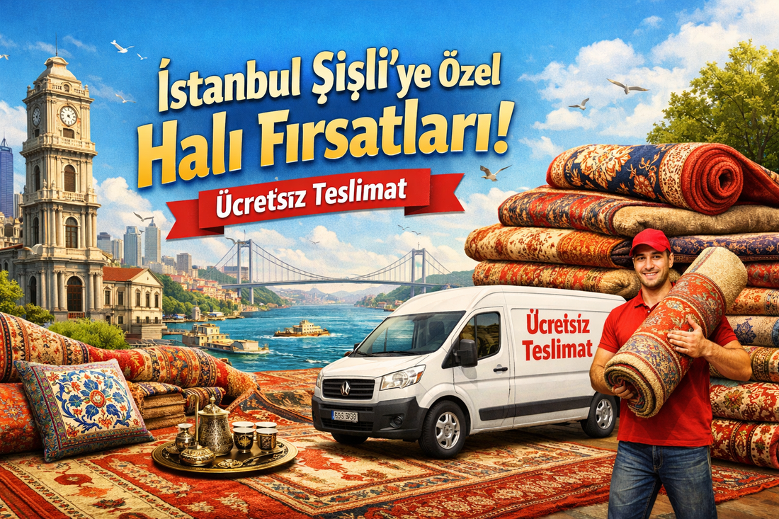 İstanbul Şişli’ye Özel Halı Fırsatları - Ücretsiz Teslimat