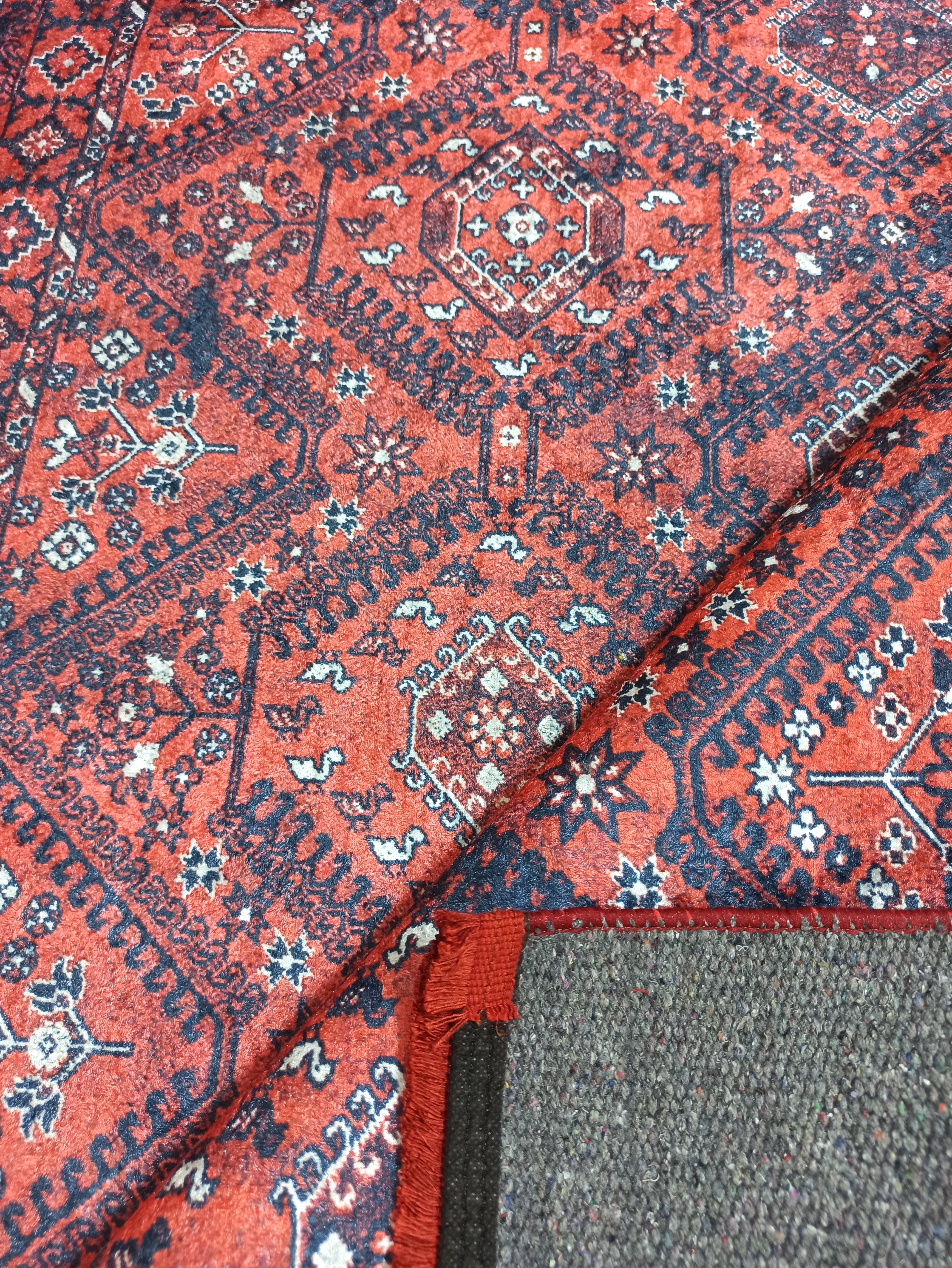 Pale Pink Cream Beige Geometric Patterned Kilim Rug - CLEARANCE - 951OU
