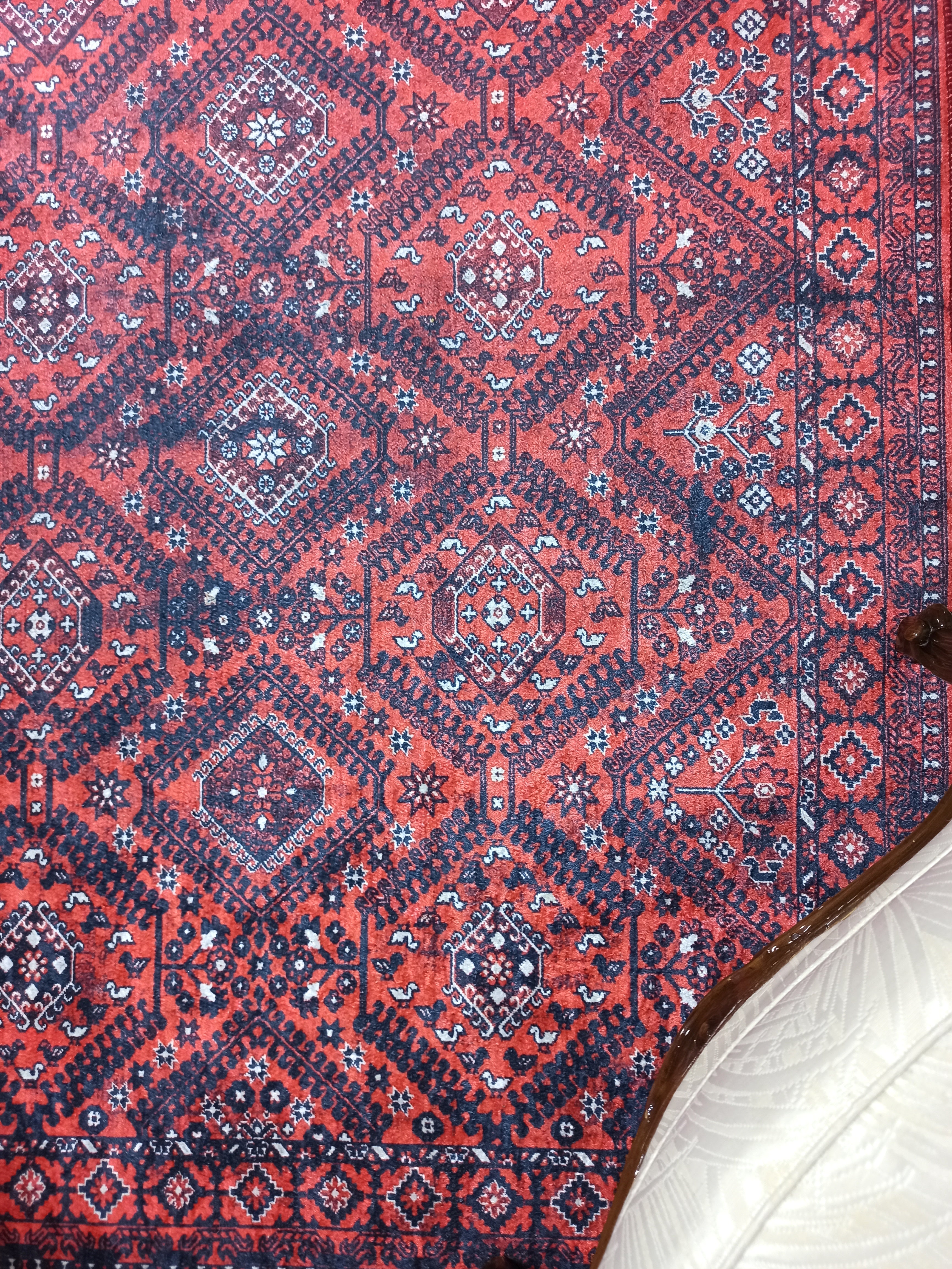 Pale Pink Cream Beige Geometric Patterned Kilim Rug - CLEARANCE - 951OU