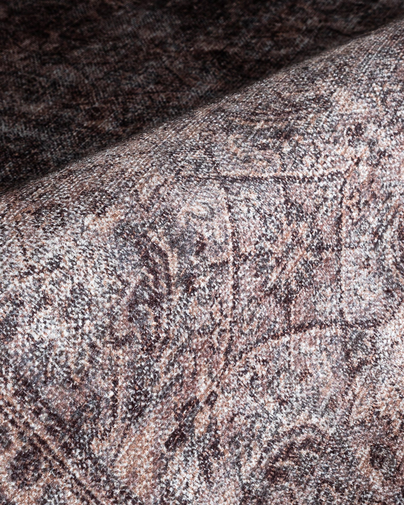 Uşak Blue Red Vintage Kilim Carpet