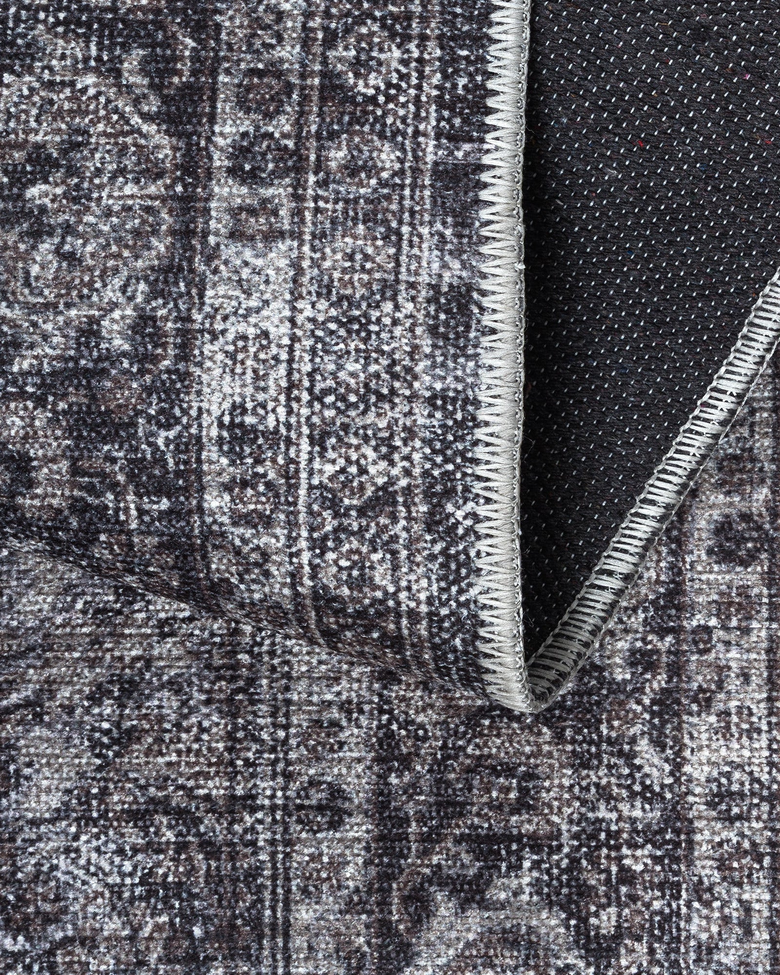 Uşak Blue Red Vintage Kilim Carpet