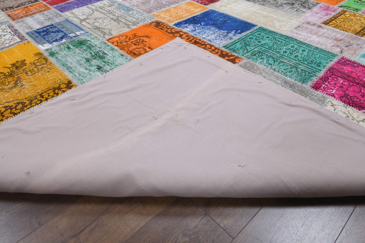 Vintage Patchwork Oversized Area Rug