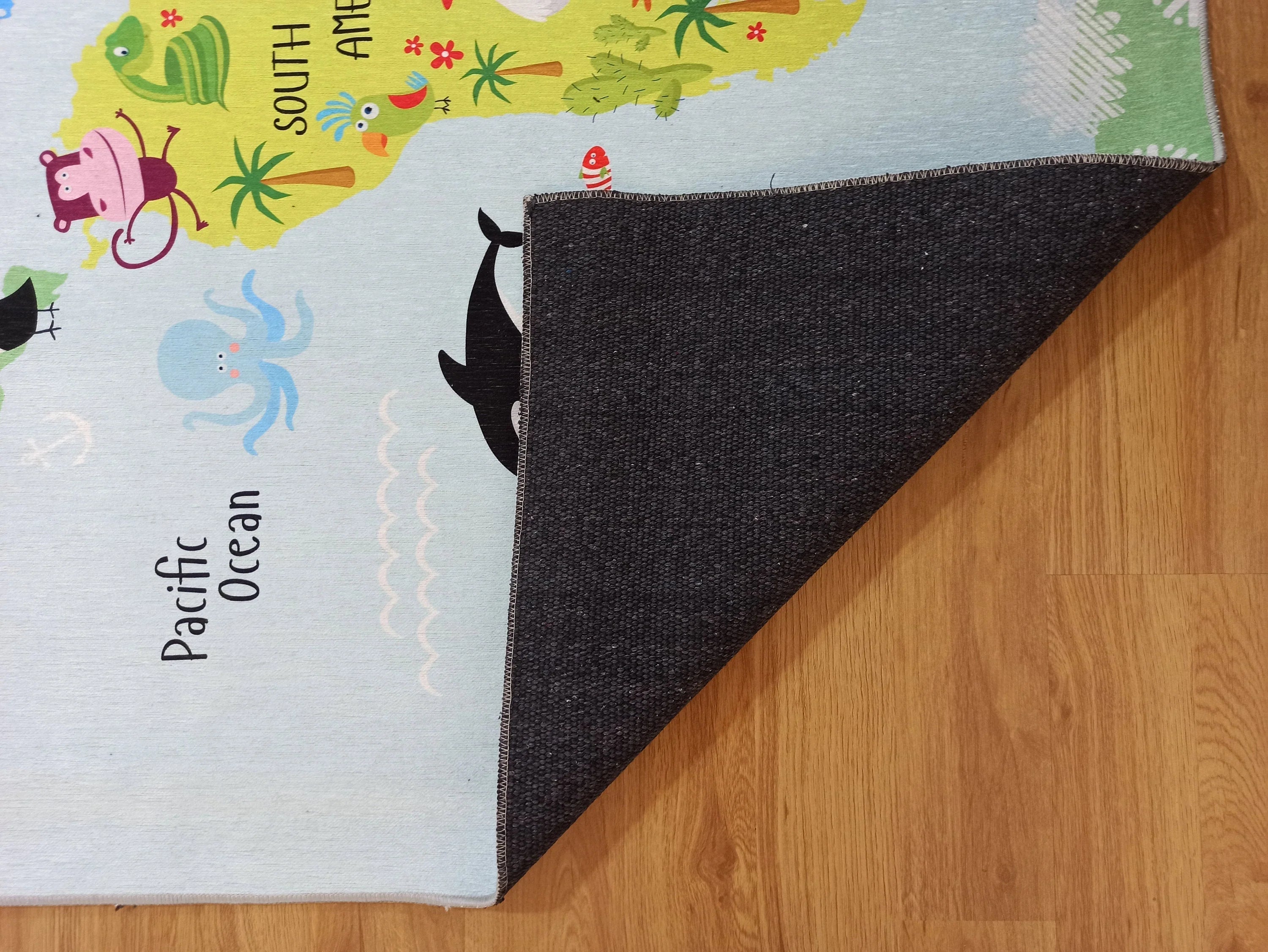 Gray Geometric Patterned Vintage Carpet - CLEARANCE - 12421OU