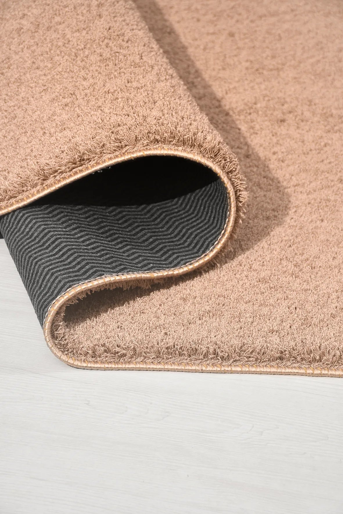 Kahve Ultra Dolgun Peluş Halı