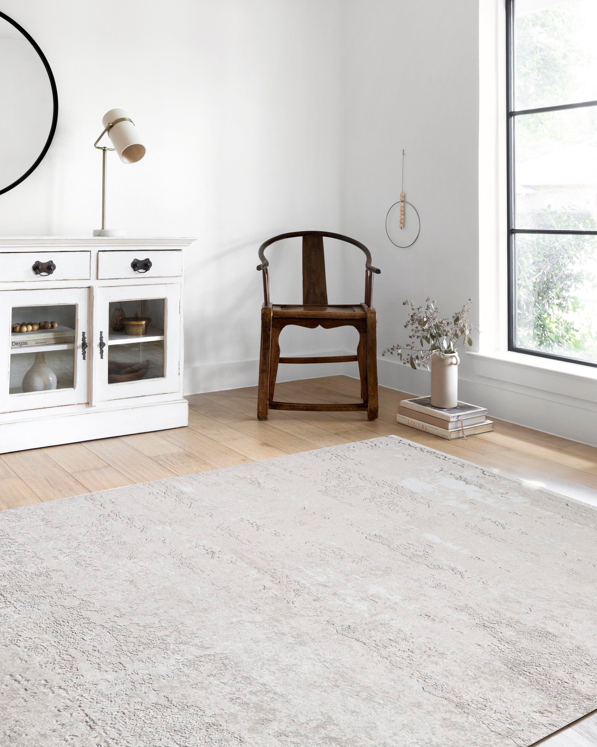 Açık Bej Krem Sade Modern Soft Halı