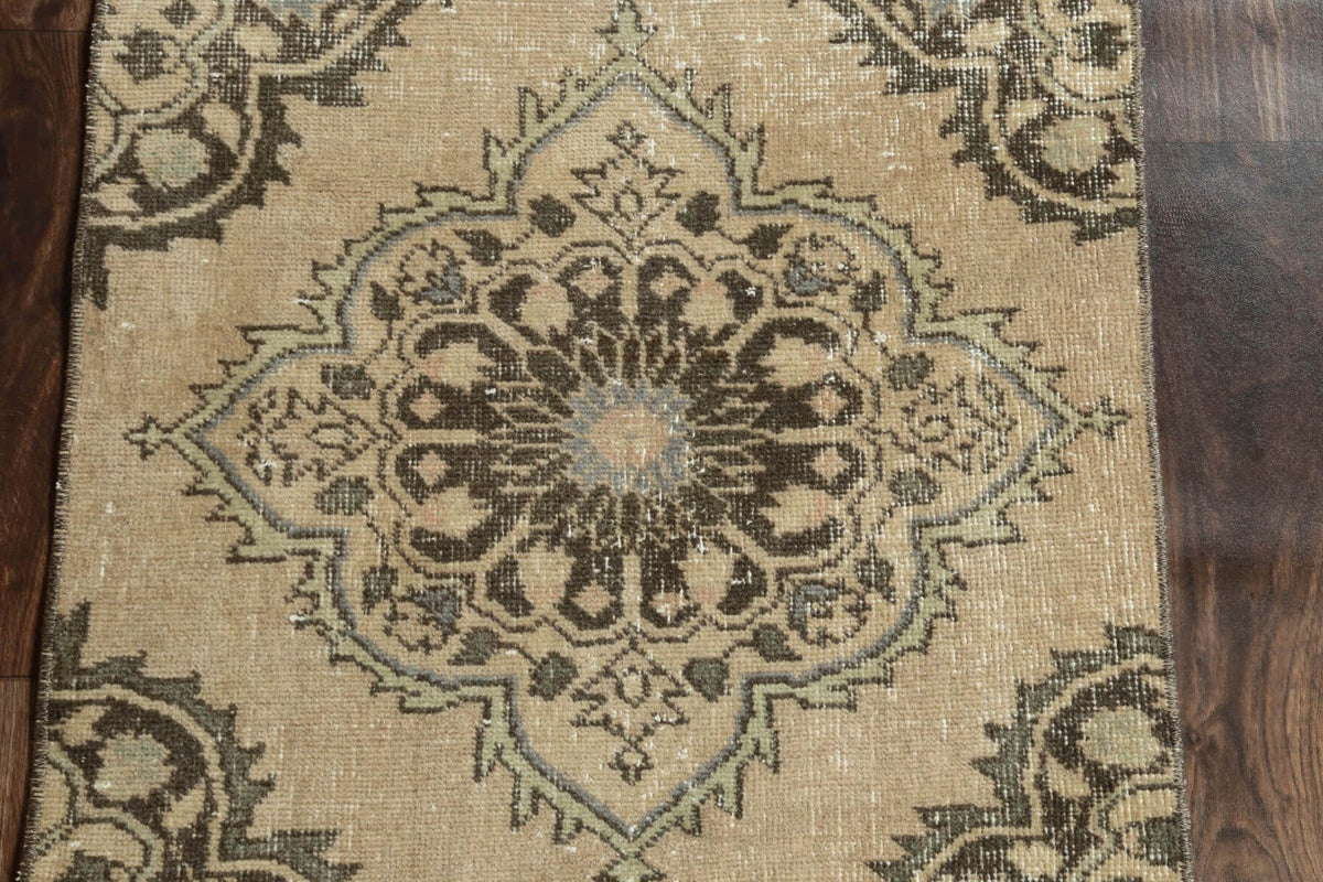 Vintage Oushak Runner Rug
