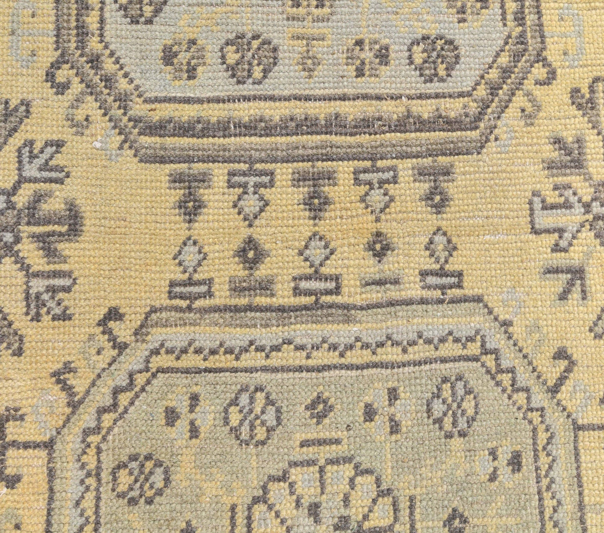El yapımı vintage yolluk 74x323 cm çiçek desenli desenli yün - mekan görünümü