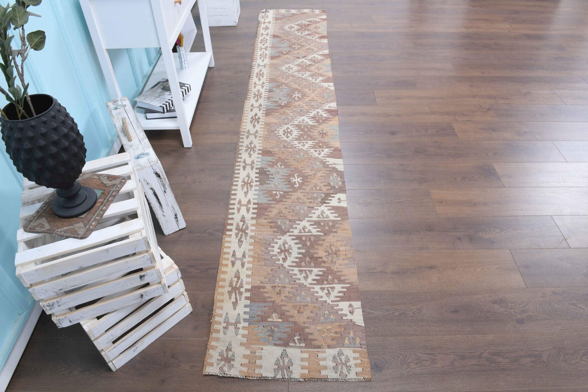 2x11 Wool Vintage Runner Rug
