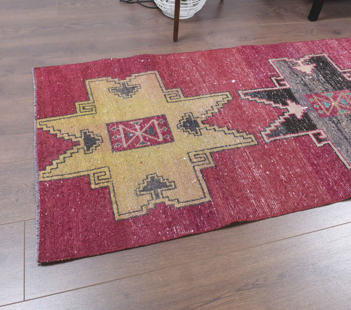 2x11 Wool Vintage Runner Rug