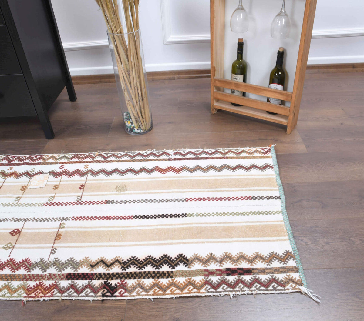 2x5, Flatweave Small Vintage Runner Rug