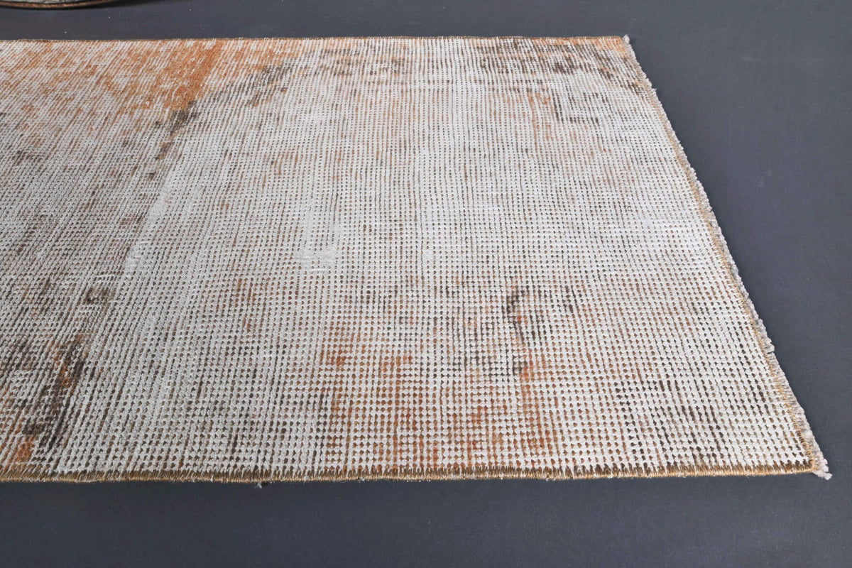 El yapımı vintage yolluk 64x178 cm soyut desenli yün - mekan görünümü