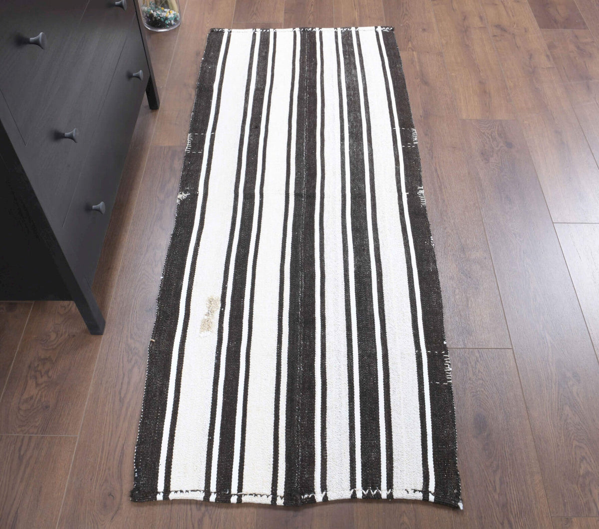 2x6 Wool Vintage Kilim Runner Rug