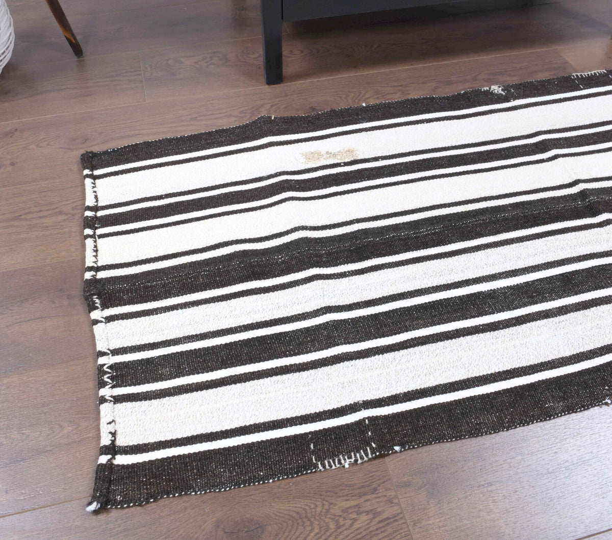2x6 Wool Vintage Kilim Runner Rug