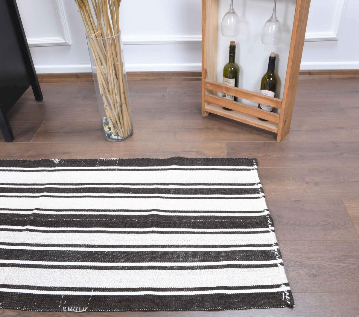 2x6 Wool Vintage Kilim Runner Rug