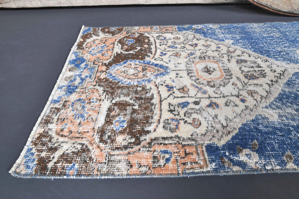 Traditional Vintage Anatolian Runner Rug