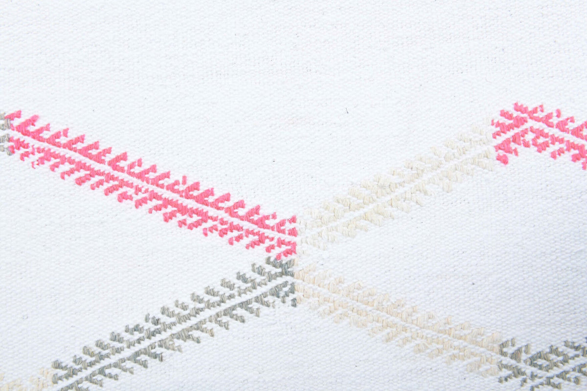 2x7 Wool Vintage Kilim Runner Rug