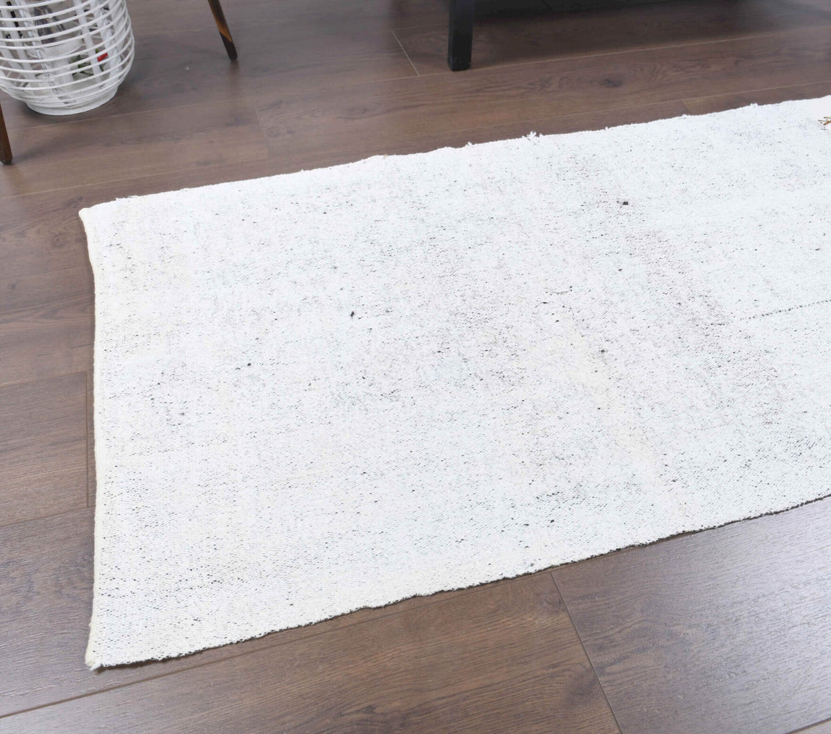 2x7 Wool Vintage Flatweave Runner Rug