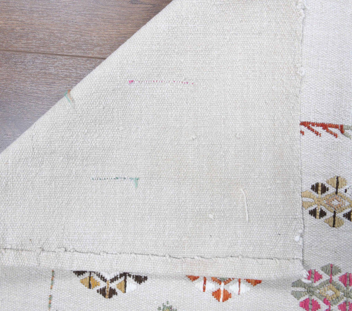 2x7 Wool Vintage Kilim Runner Rug