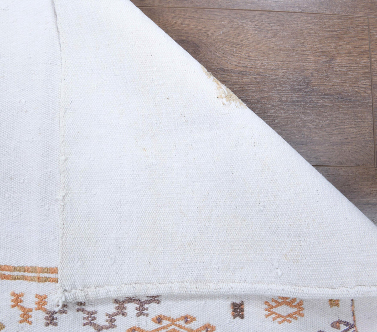 2x7 Wool Vintage Flatweave Runner Rug