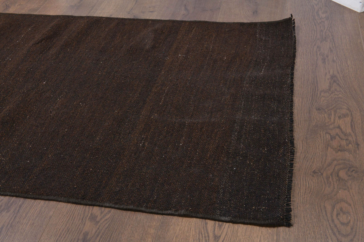 El yapımı vintage yolluk 66x257 cm düz desenli yün - mekan görünümü
