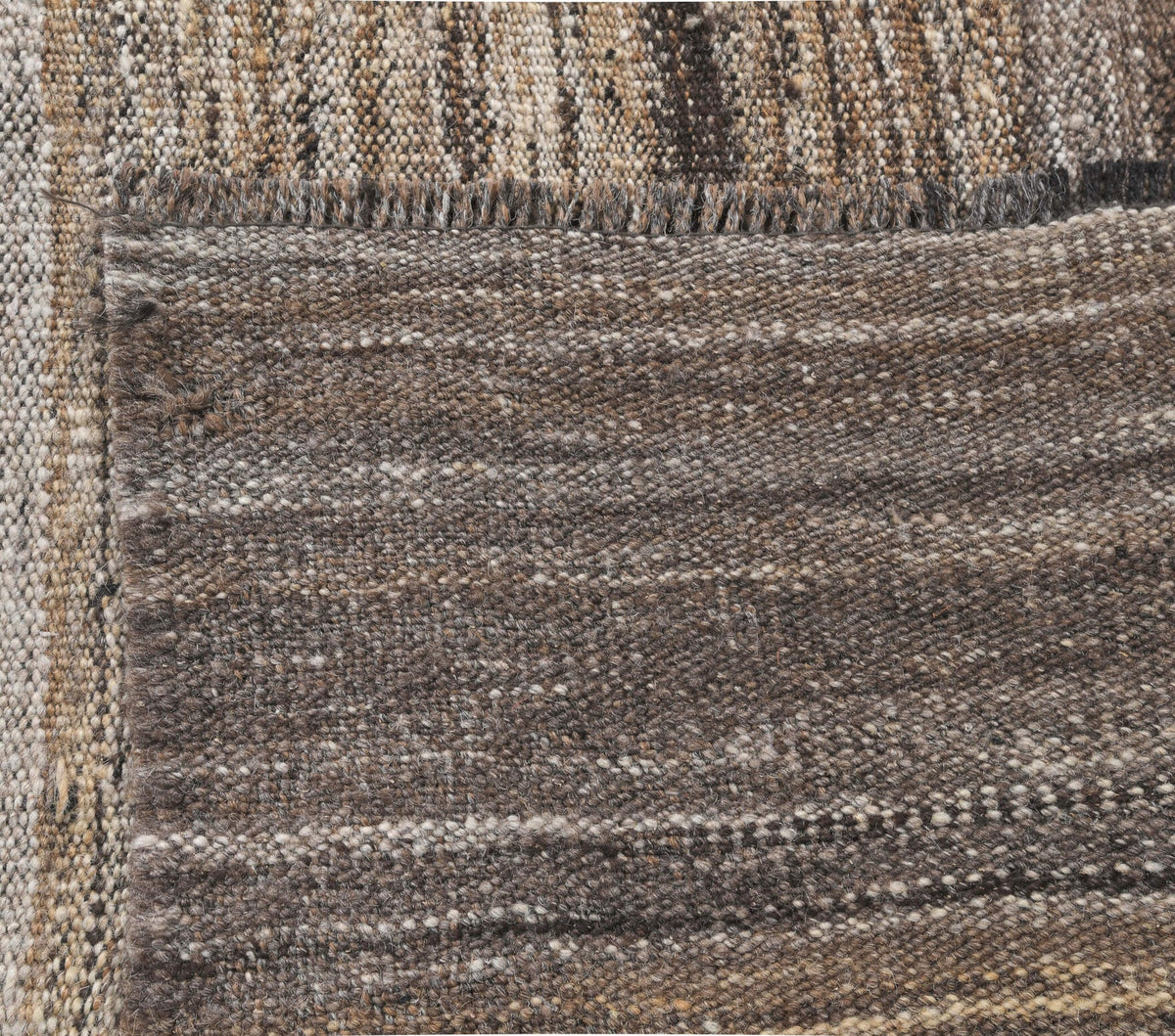 El yapımı vintage yolluk 64x249 cm kilim desenli yün - mekan görünümü