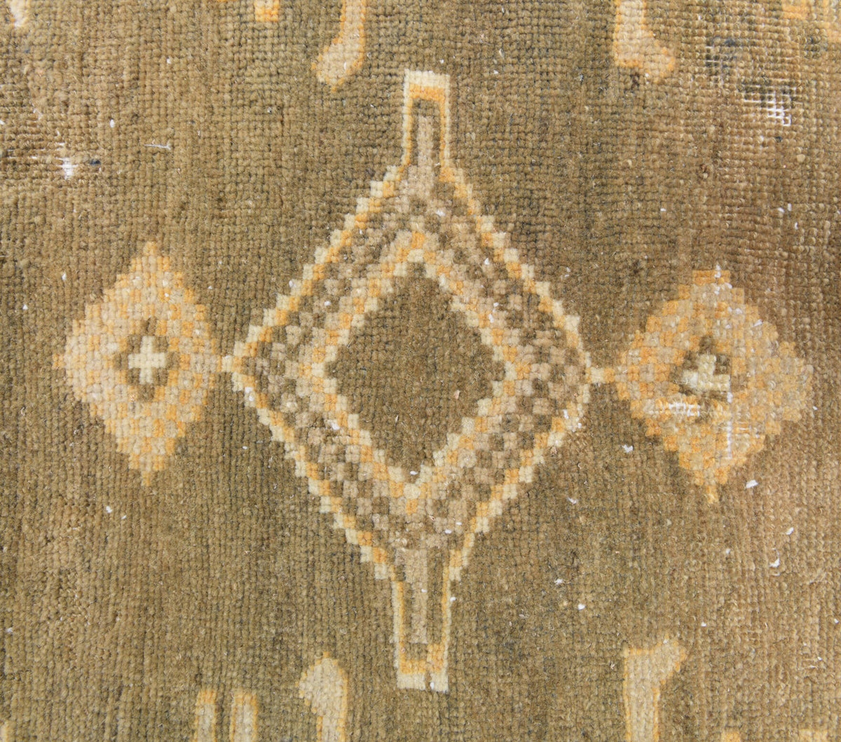 2x8 Wool Oushak Vintage Runner Rug
