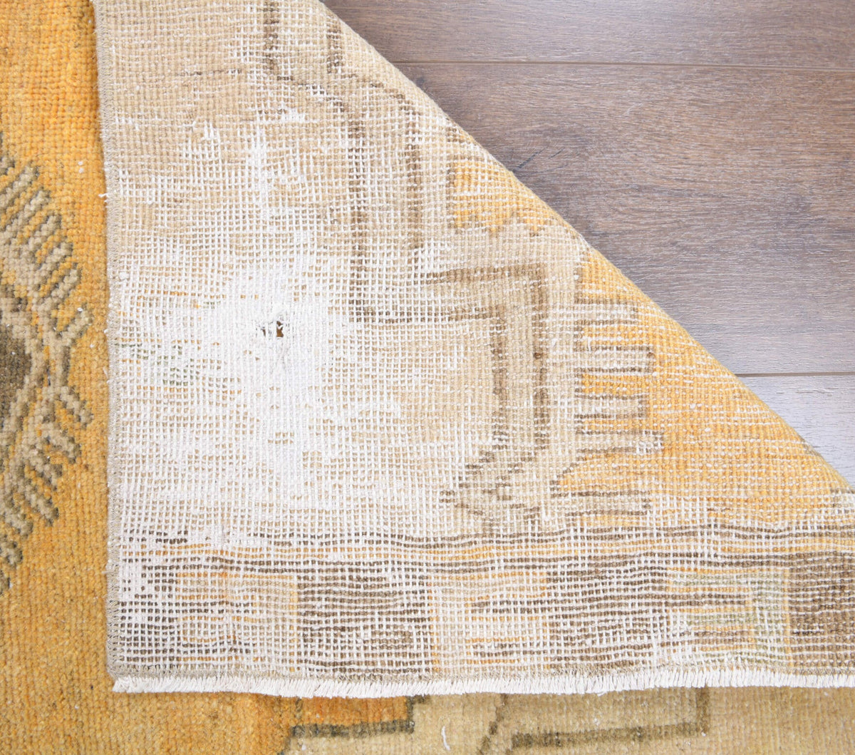 2x8 Wool Oushak Vintage Runner Rug