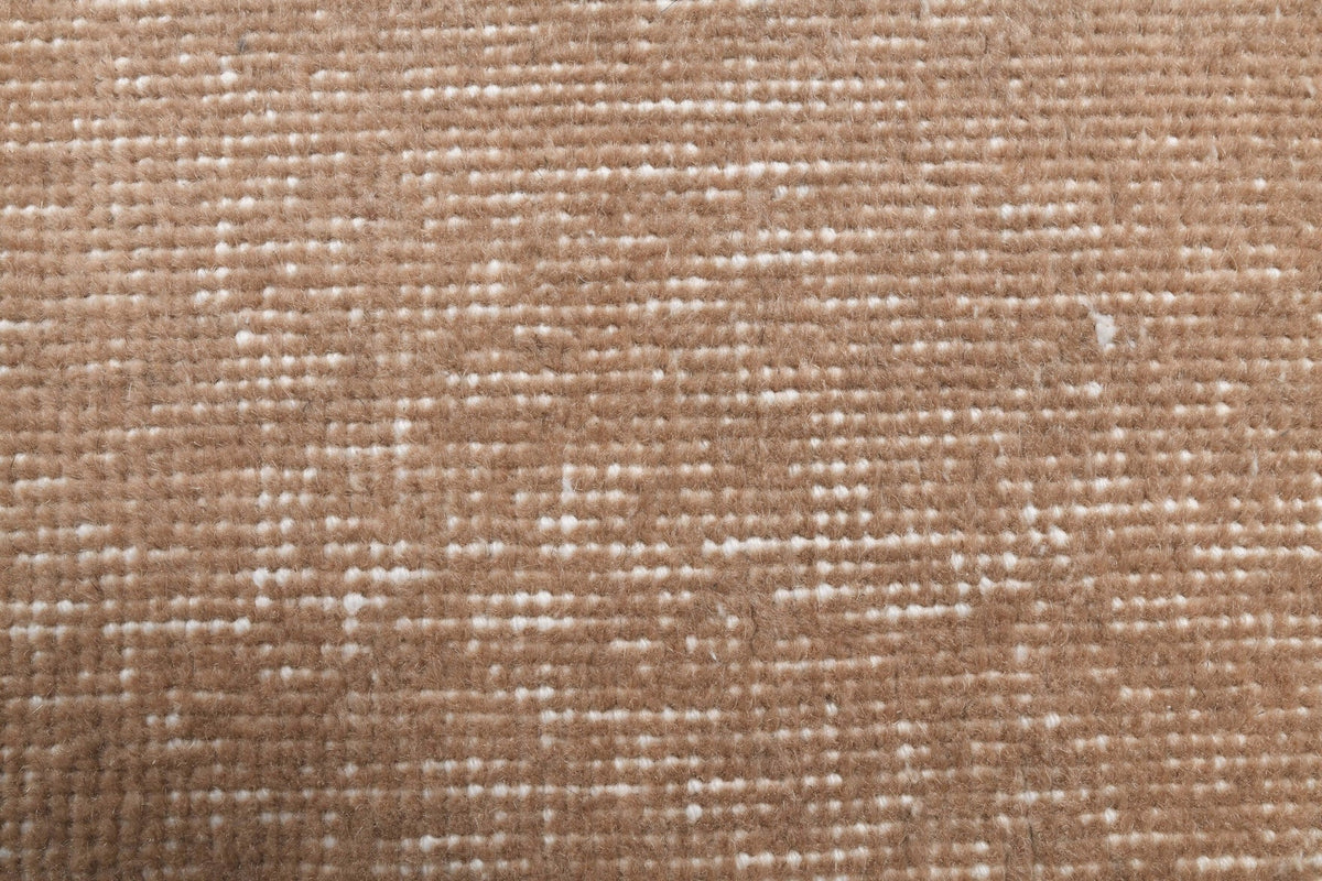Vintage Oushak Brown Runner Rug