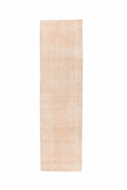 Vintage Oushak Brown Runner Rug