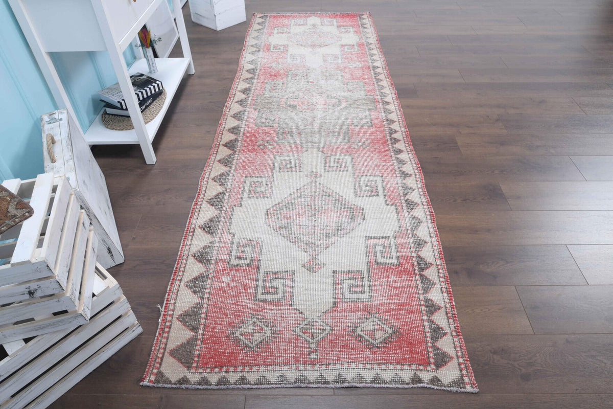Distressed Vintage Runner Rug
