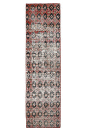 3x10 Wool Antique Runner Rug