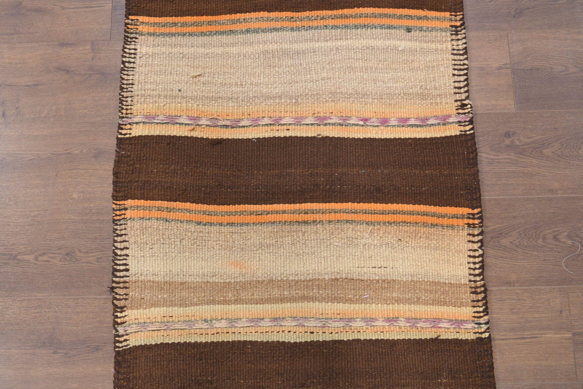 3x10 Wool Vintage Runner Rug