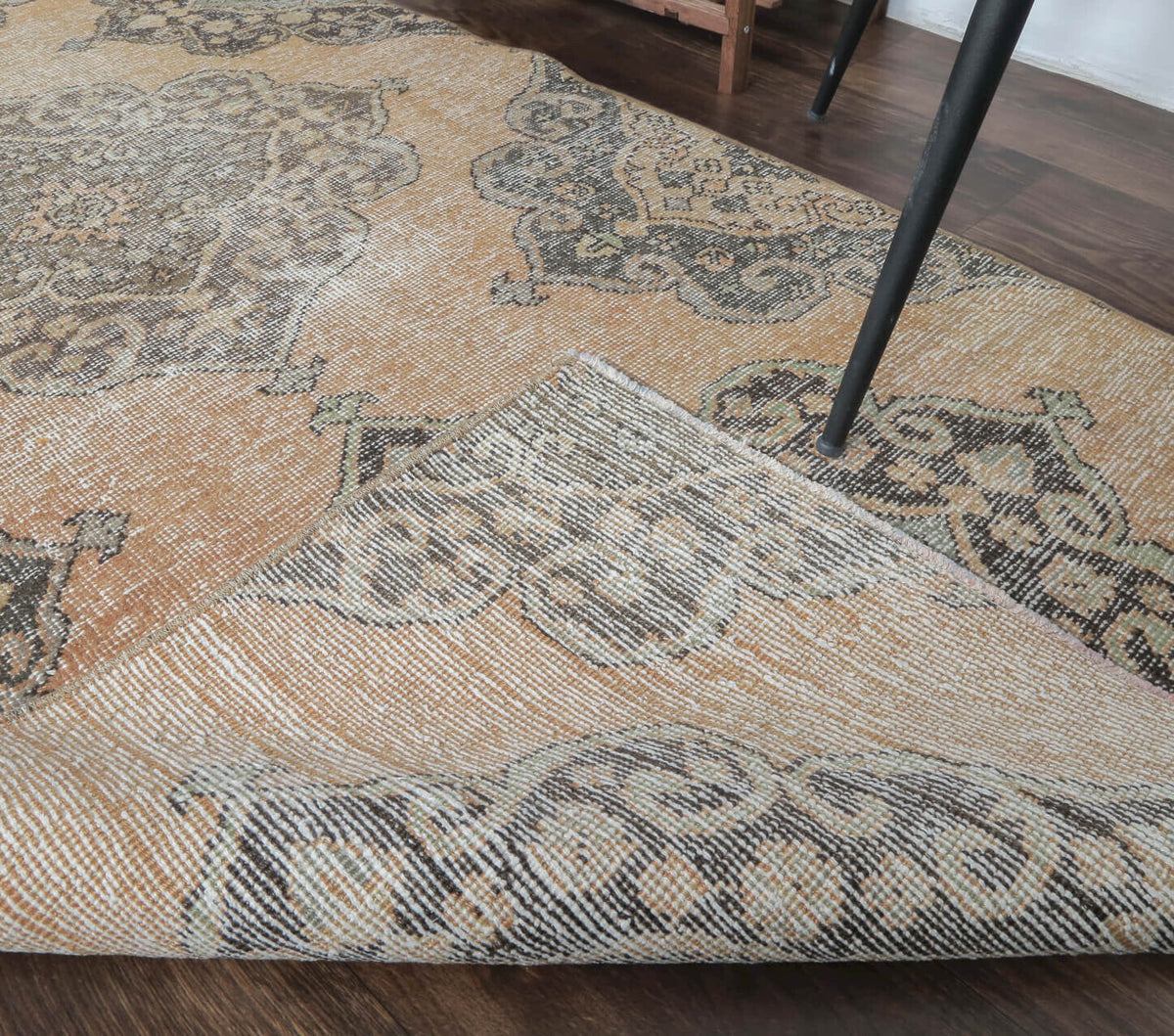 Cemile - Distressed Oriental Oushak Runner