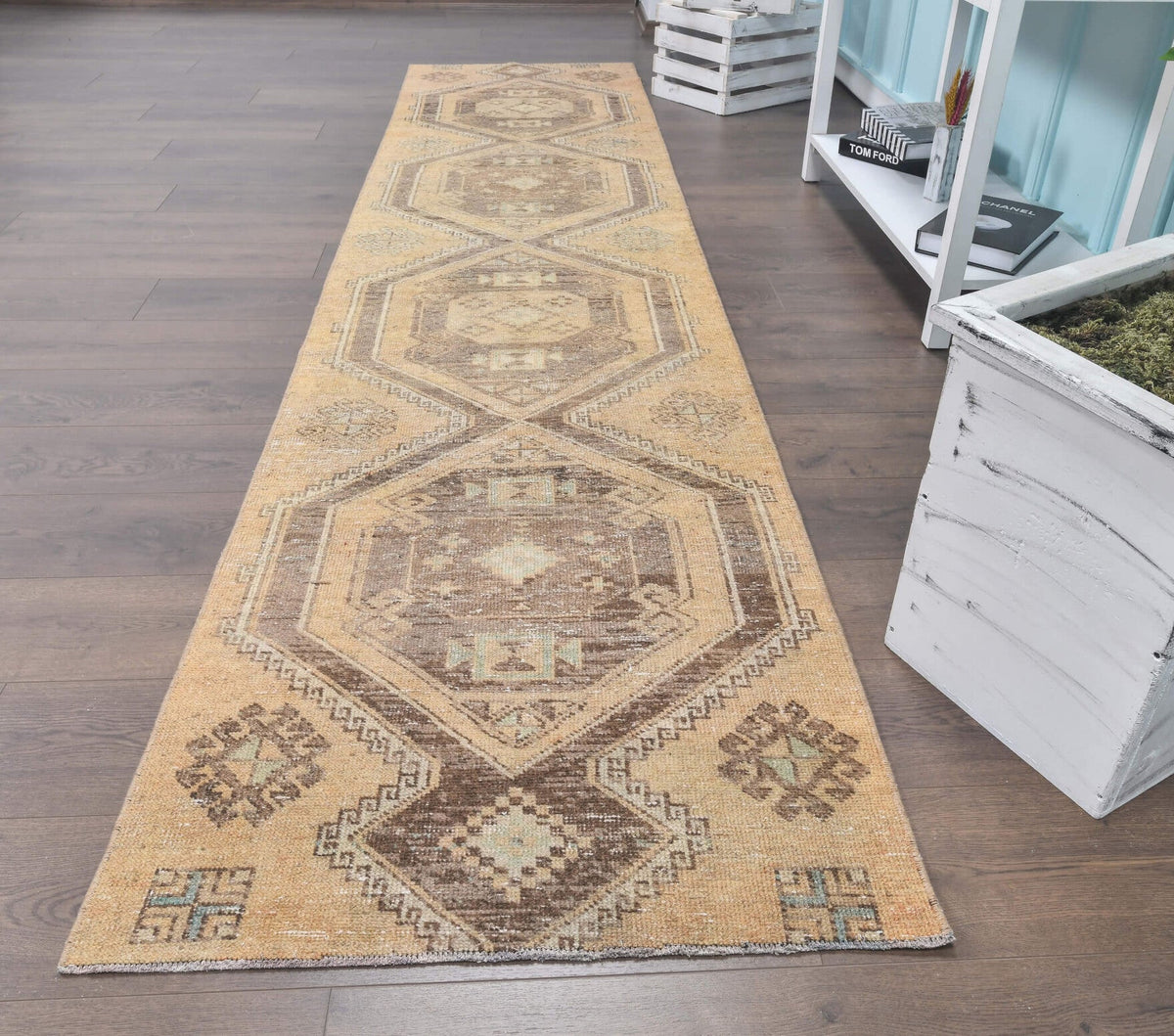 Handwoven Vintage Runner Rug