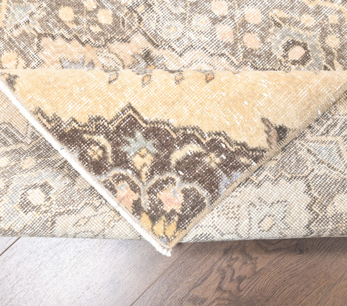 Vintage Oushak Runner Rug