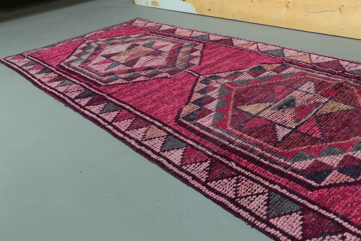 Vintage Pink Runner Rug