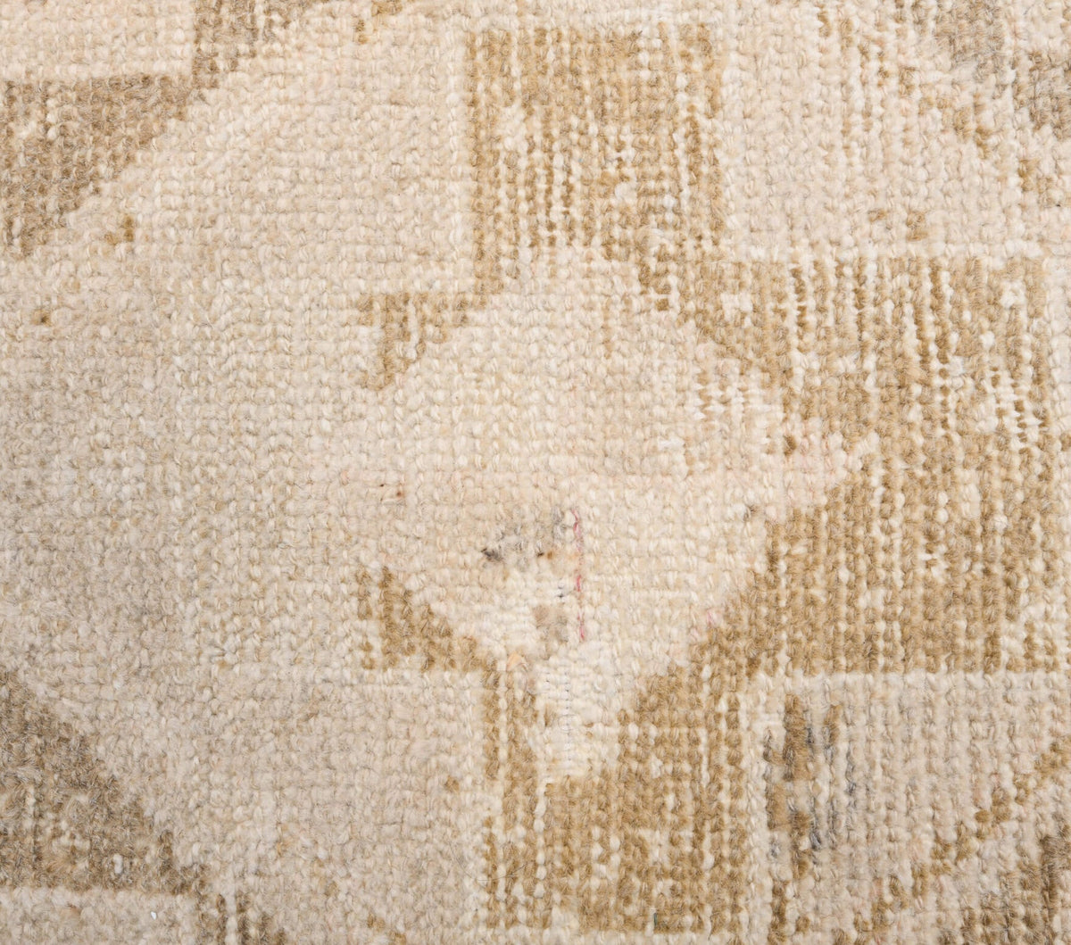El yapımı vintage yolluk 94x348 cm tribal desenli yün - mekan görünümü