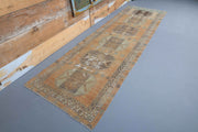 Vintage Orange Runner Rug