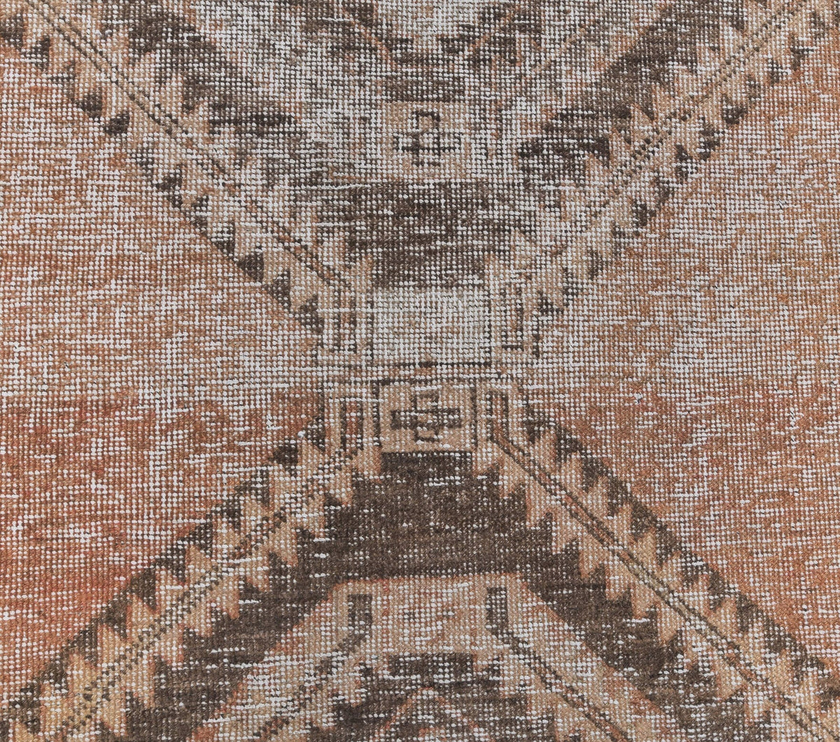 El yapımı vintage yolluk 81x353 cm geometrik desenli yün - mekan görünümü