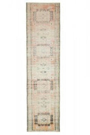 3x11 Wool Antique Runner Rug