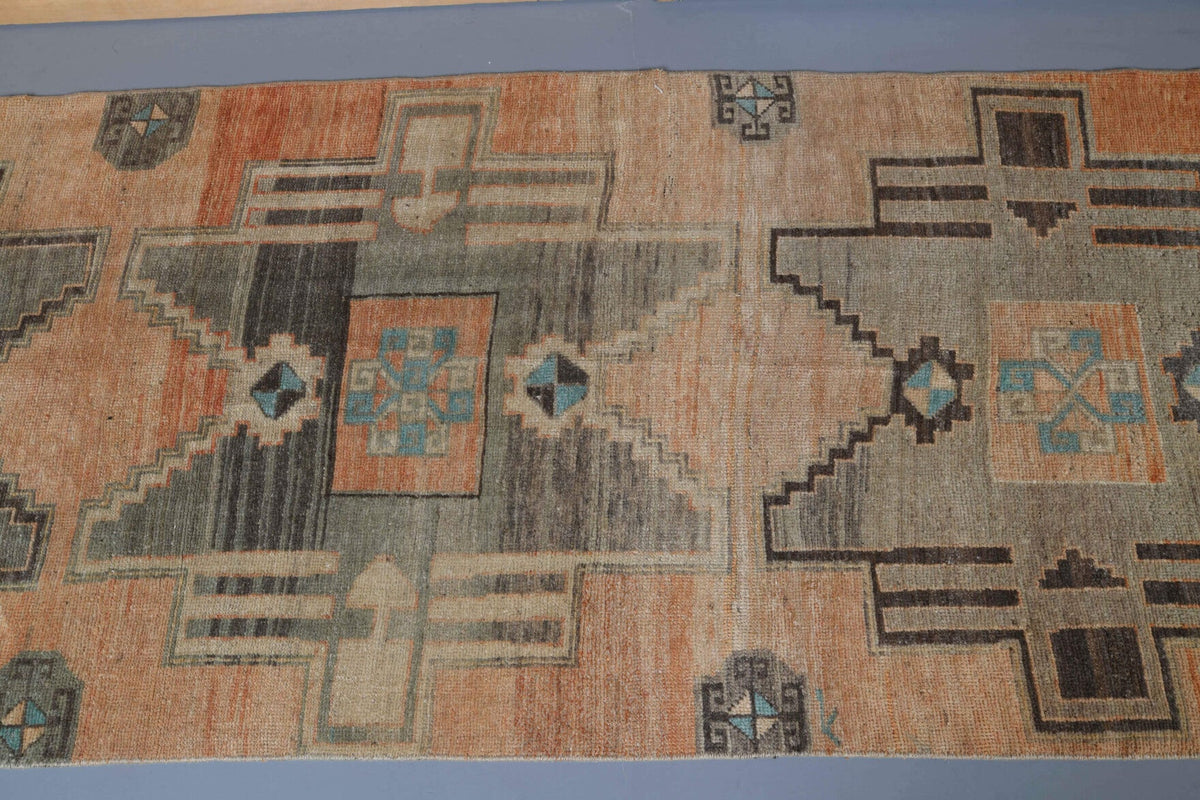 Vintage Orange Runner Rug