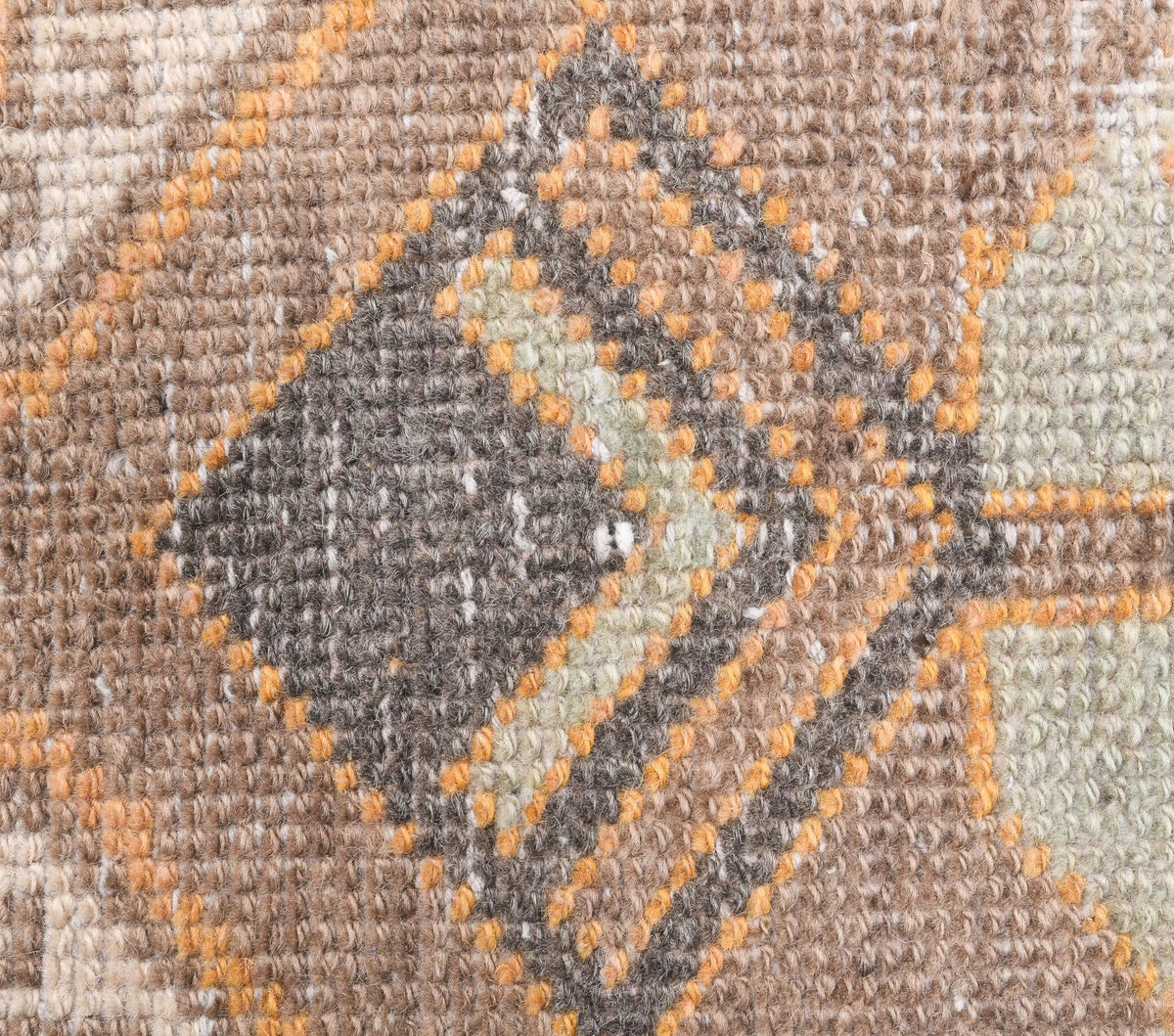 Vintage Orange Runner Rug