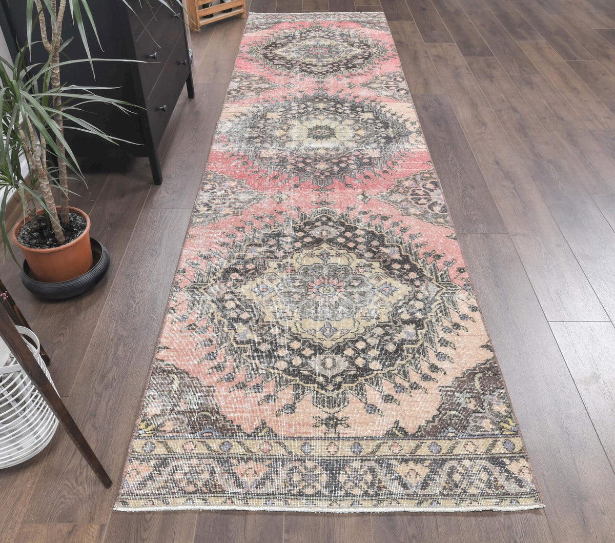 Vintage Anatolian Runner Rug - 24318
