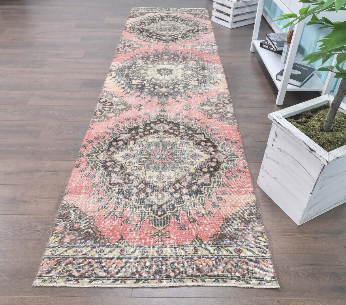 Vintage Anatolian Runner Rug - 24318