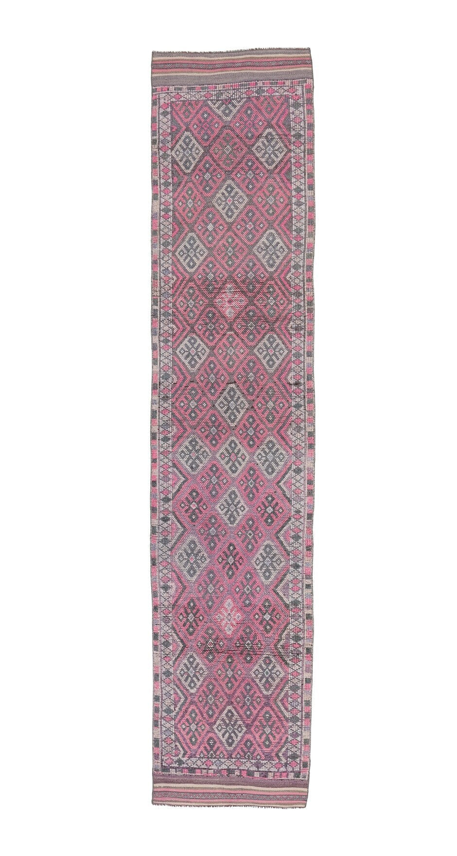 Vintage Purple Runner Rug