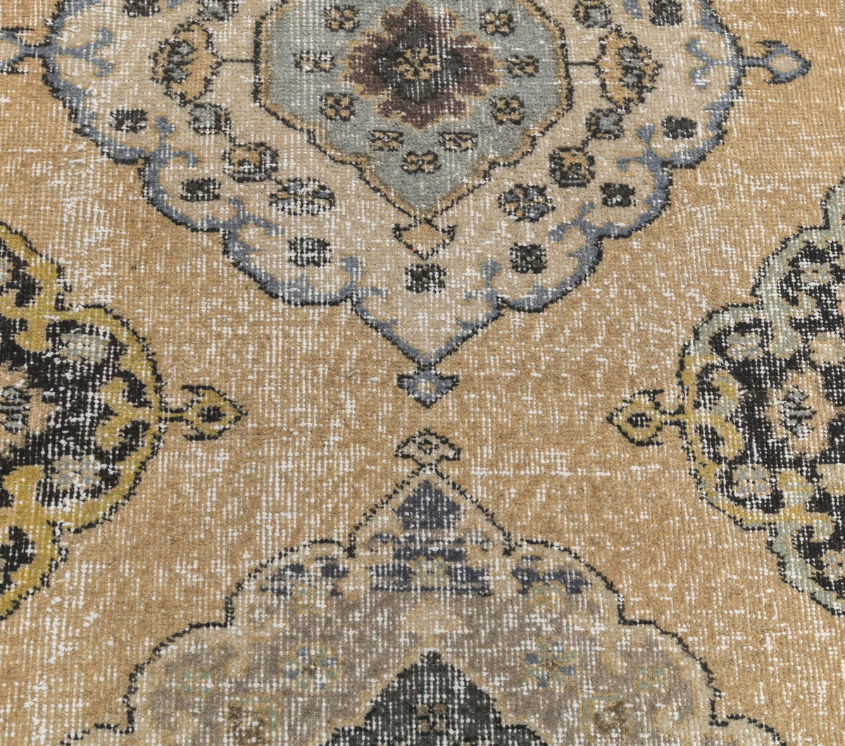 Vintage Oushak Runner Rug - 24319