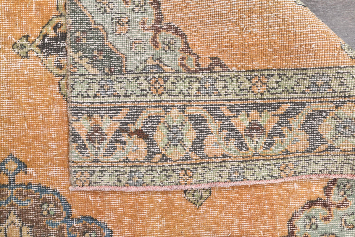 3x13 Vintage Handwoven Oushak Runner